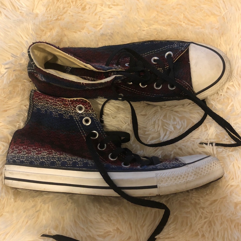 High top converse sneakers